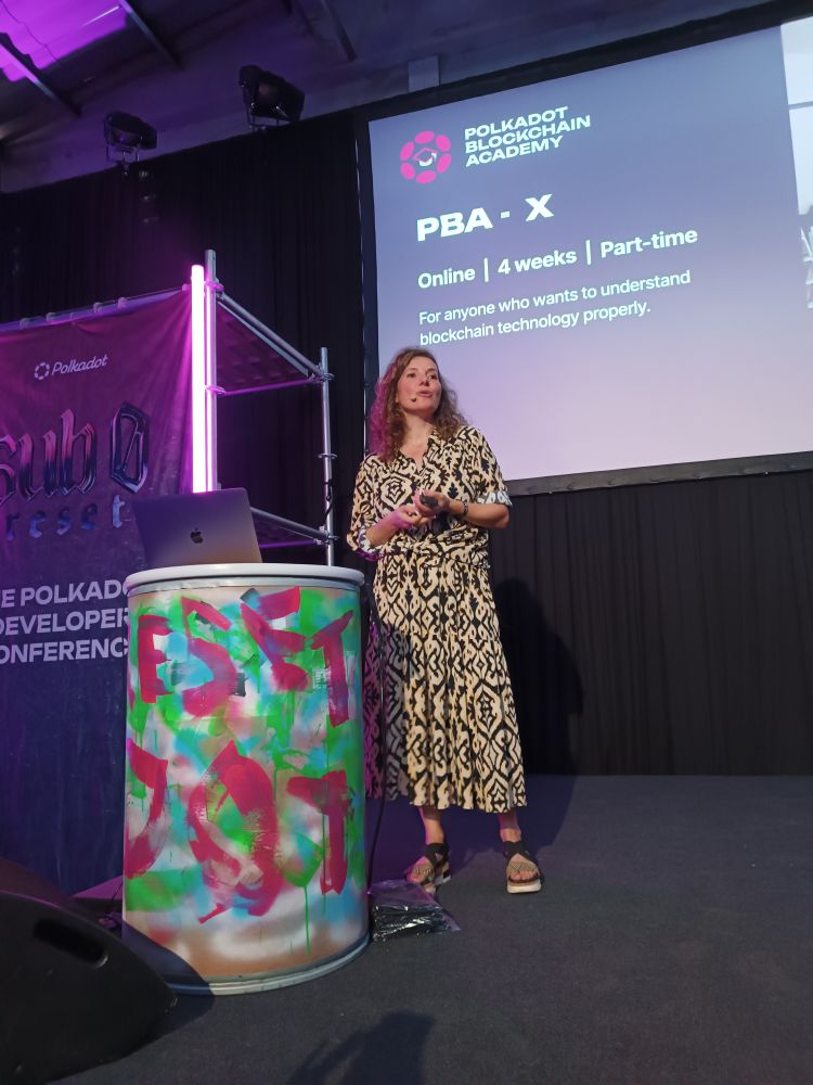 AcademyPolkadot's tweet image. #PBA team at @Polkadotsub0—don’t miss out! Swing by our booth for a ton of exciting activities:
- PBA Game Show
- Scavenger Hunt
- AMA with PBA Alumni

#polkadotacademy