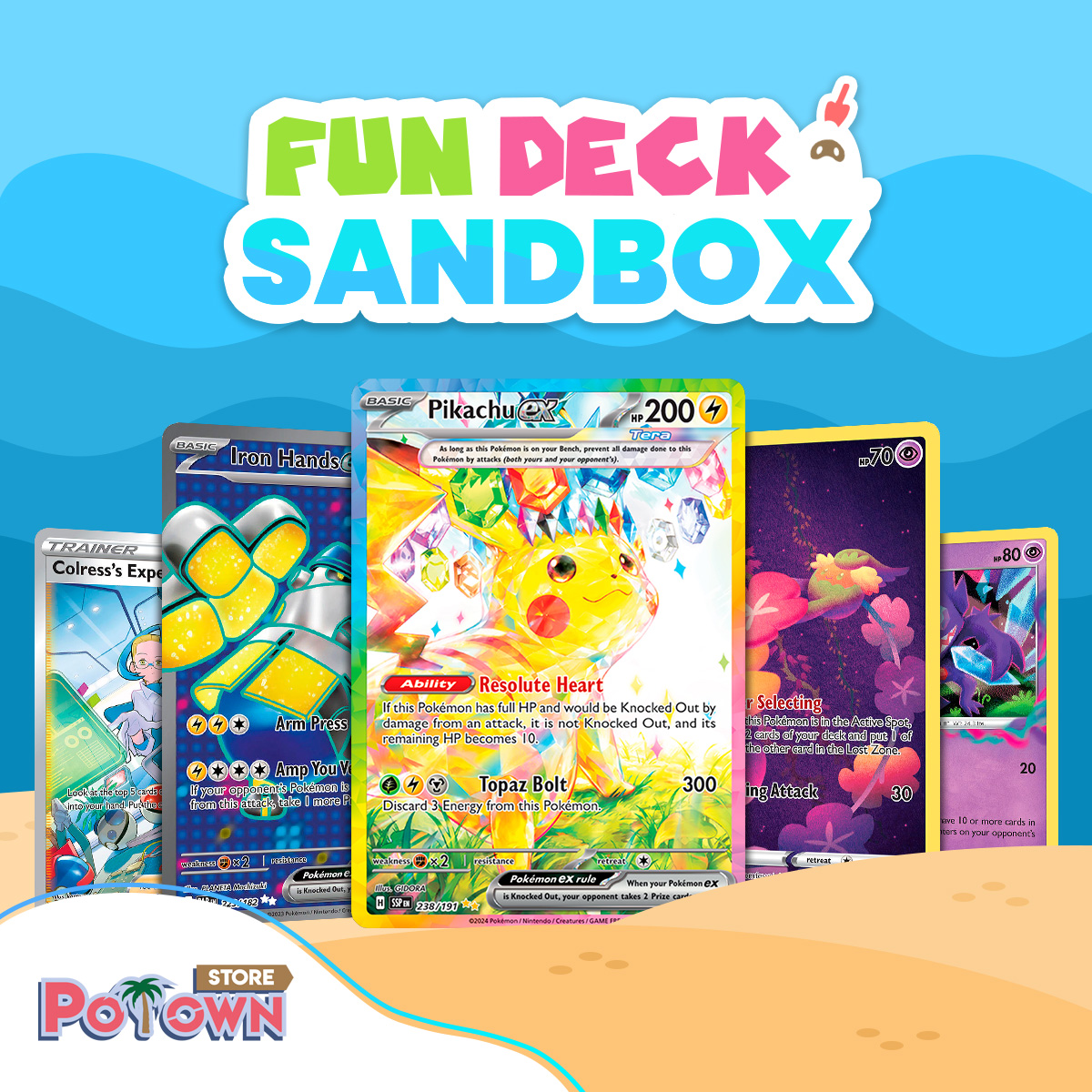 Alola Trainers! 🌴 On today's Fun Deck Sandbox 🏖️ We are taking