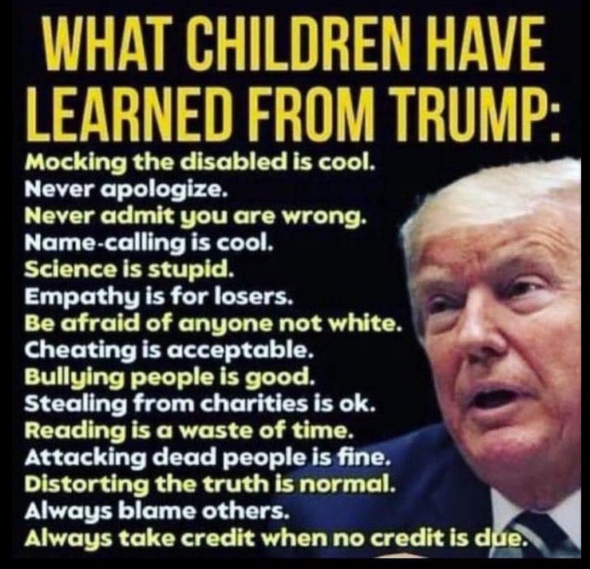 Worst President EVER, YES or no? ⤵️