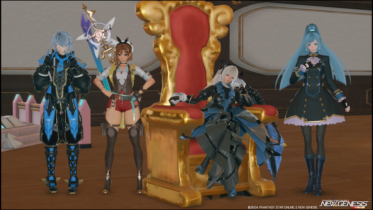PSO2Sakuraga's tweet photo. 今月の集会ss https://t.co/n4ge8bje3h