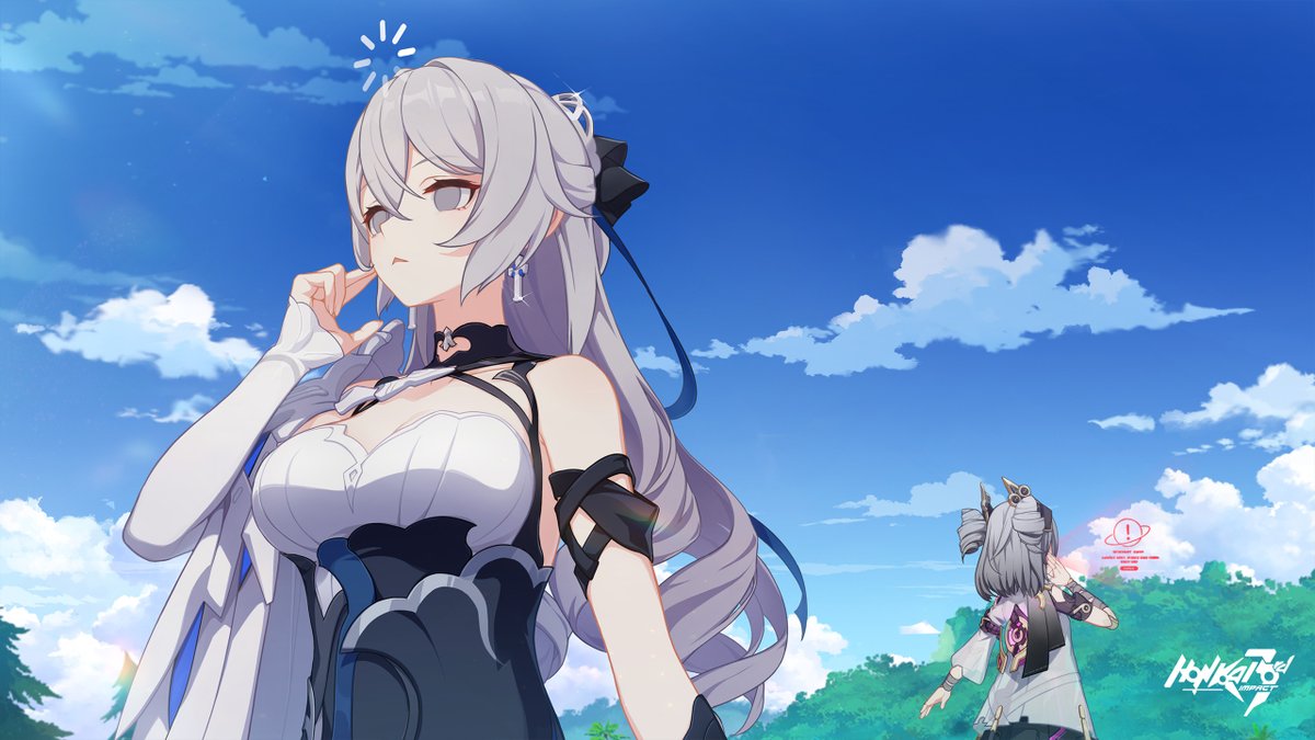 HonkaiImpact3rd's tweet photo. [Wallpaper] Wilderness Development Logs

After landing in an abandoned bubble universe, the struggle to survive in the wilderness begins...
Hold on, what are you guys doing here?

Check out more wallpapers>> https://t.co/iKNrqLF0Q4

#yesVita
#PlanetaryRewind
#HonkaiImpact3rd https://t.co/egs0jkpDDq