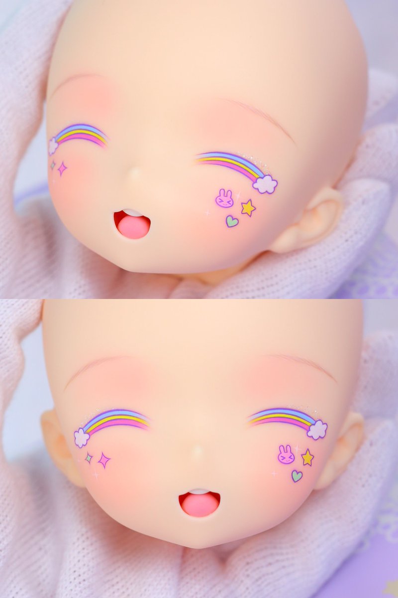 yume_primavi's tweet photo. 久しぶりにフェイスペイントの子
出来た～！！🌈 https://t.co/V2VYM6IF2d