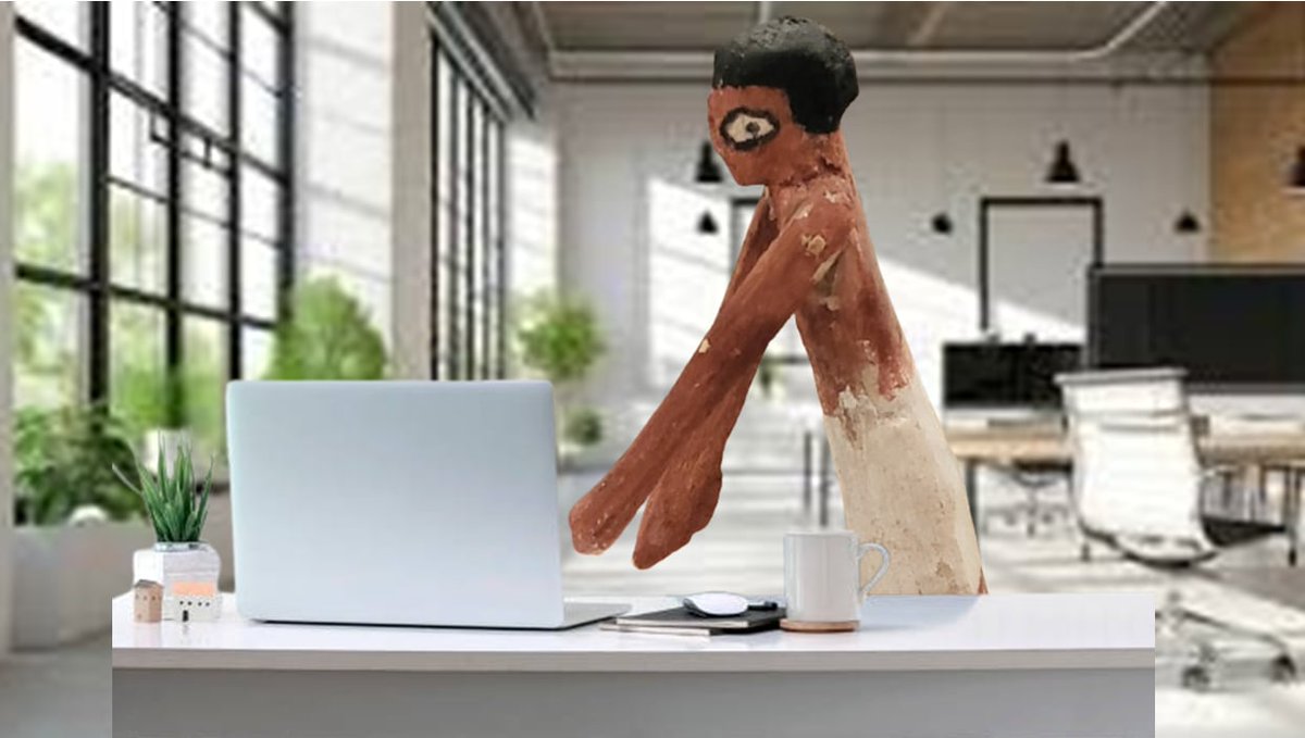 SamChannPowell's tweet photo. This little guy is making sure his laptop is charged and his snacks are ready for this afternoon!

FREE tickets for the study afternoon looking at all things wooden tomb model are still available (if you're quick) at https://t.co/nVdQ3oDmyq https://t.co/ksa4uTwJQn