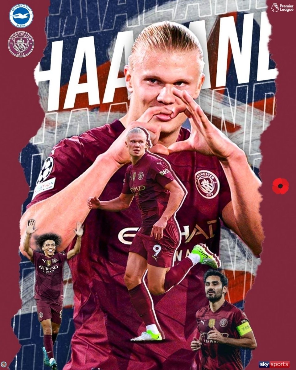 🩵 𝗜𝗧'𝗦 𝗠𝗔𝗧𝗖𝗛 𝗗𝗔𝗬 
⚽️ Brighton 𝐌𝐀𝐍𝐂𝐇𝐄𝐒𝐓𝐄𝐑 𝐂𝐈𝐓𝐘
🏆𝐏𝐫𝐞𝐦𝐢𝐞𝐫 𝐋𝐞𝐚𝐠𝐮𝐞 𝐆𝐚𝐦𝐞 11
⌚️𝐊𝐢𝐜𝐤 𝐎𝐟𝐟 - 𝟭𝟳:𝟯𝟬
🎥𝘛𝘝 -Sky Sports 
🏟 -𝗔𝗺𝗲𝘅 𝗦𝘁𝗮𝗱𝗶𝘂𝗺