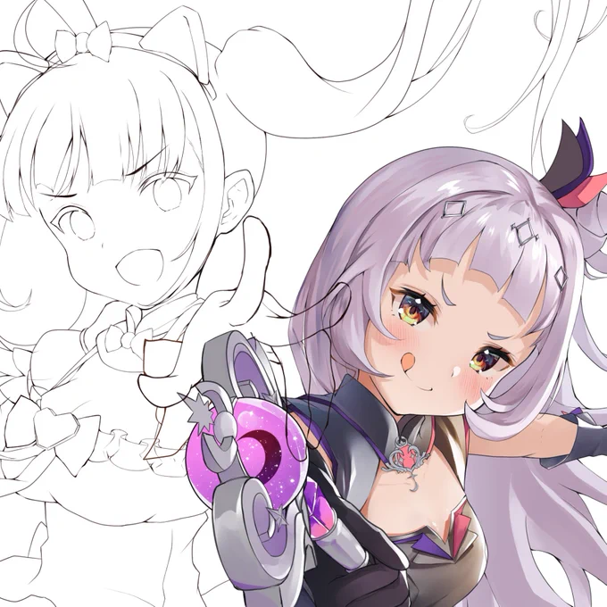 とんでもない事に気づいてしまったのでここまで描いたけどまたもや中断…… 