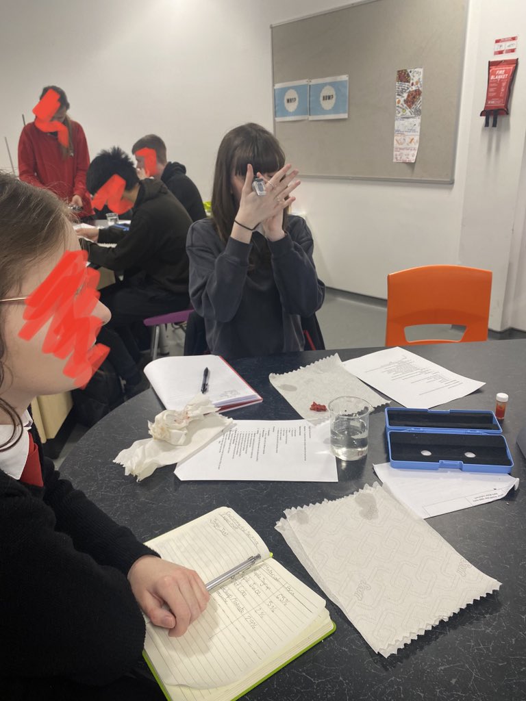 Some practical work with Higher Environmental Science pupils this week. Looking at soluable sugars in fruit and other items to gather the BRIX scores. First time using Refractometers.<a href="/geographyjacks/">Mrs Rennie</a>