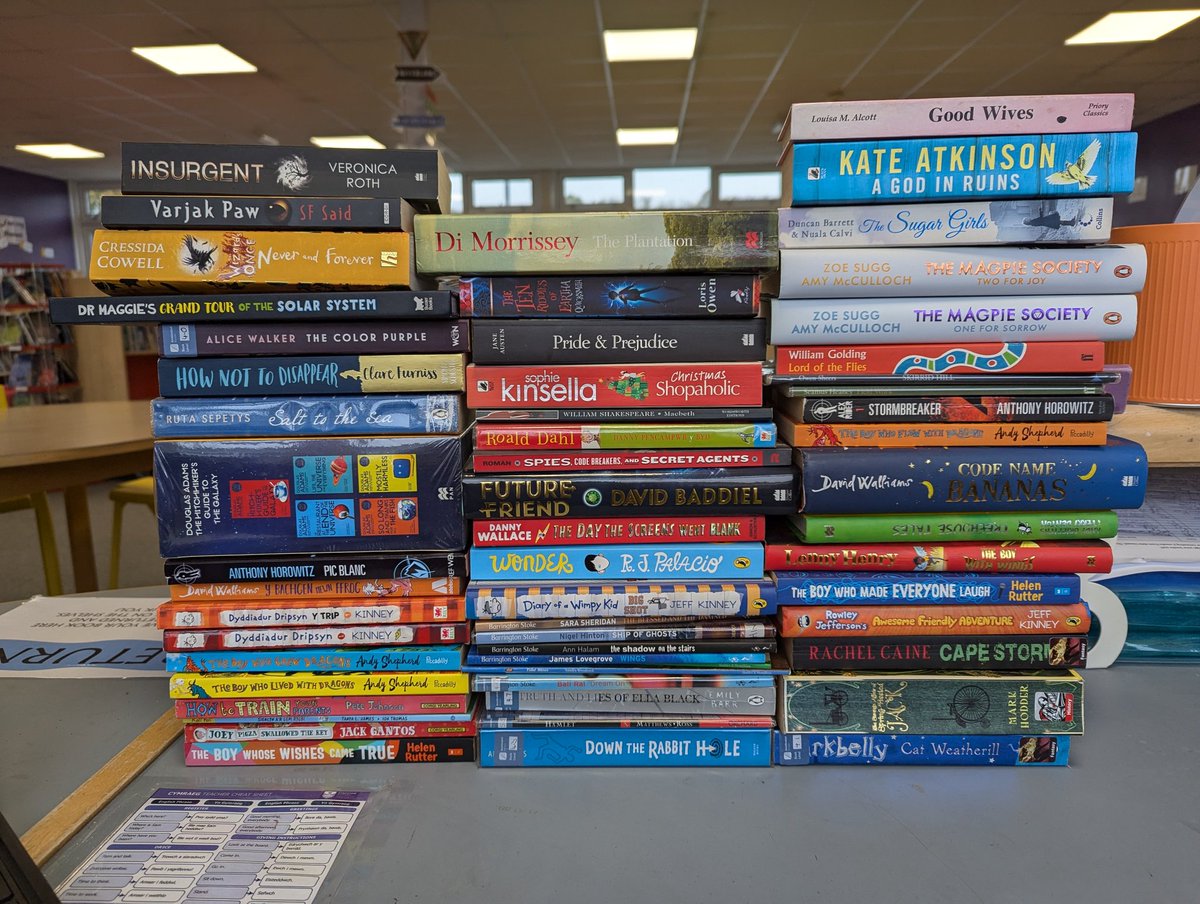 Chepstow School Library tweet media