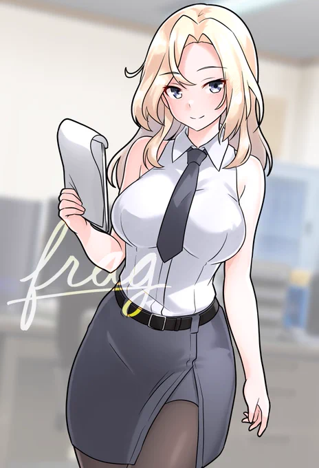 ノースリーブなホーネットさん…良いですよね…(◜ᴗ◝ )#艦これ 