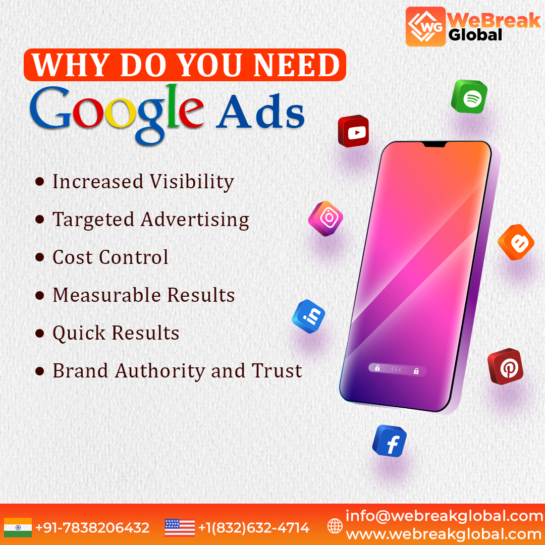 webreakglobal's tweet photo. Find your business's potential with Google Ads! No matter if you're looking to increase website traffic, generate leads, or boost sales, our targeted campaigns can help you reach the right audience at the right time.
https://t.co/m9rAD3WpAD
#GoogleAds #DigitalMarketing https://t.co/KW2zxISoXc