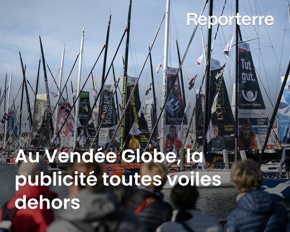 Charal, Sodebo, McDonald’s….

Les partenaires sont omniprésents au Vendée Globe, le tour du monde à la voile en solitaire.

La course est une machine à fric immense pour les nombreux sponsors.

Lire l'article ➡️ l.reporterre.net/zjz
