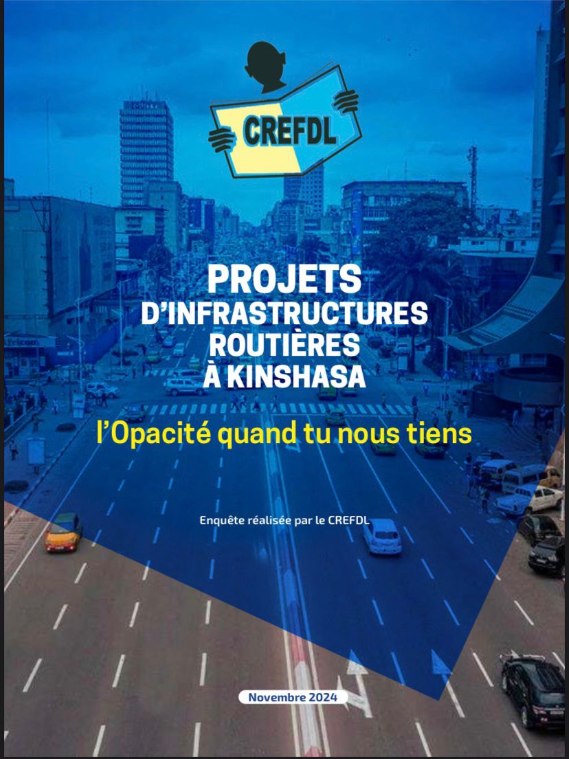 crefdl's tweet photo. ENQUÊTE #InfrastructuresKin :  Selon les agents de l’Administration le @MinITP_RDC s’est octroyé une rétrocession de 2% dans tous les projets à travers son arrêté portant "DÉFINITION ET GESTION DES FRAIS DE MAÎTRISE D'OEUVRE DES PROJETS D'INFRASTRUCTURES.  https://t.co/Zxuc9fUbM9 https://t.co/bmbWnylOhg