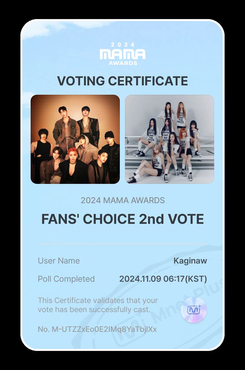 Taemo_Oks's tweet photo. @everaftervt #2024MAMAVOTE #unis https://t.co/PKFdK738S2