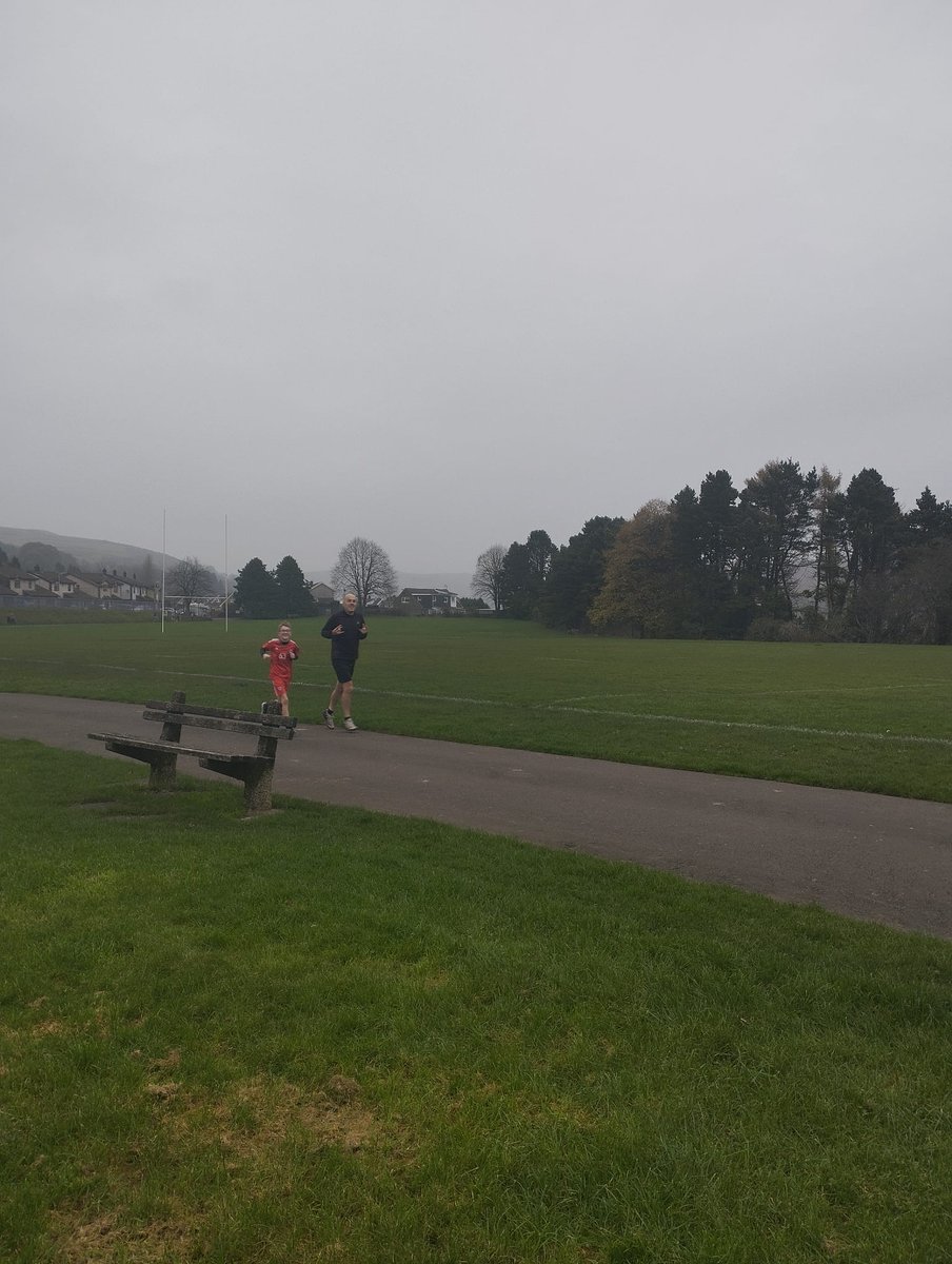First <a href="/Maestegparkrun/">Maesteg parkrun</a> completed for James and I!

Legs, head and lungs have had better days but loved it and will be back.  Probably!
