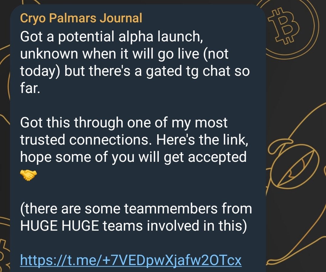 CryoPalmar's tweet photo. Gm homies!

Good times, called $MAJOR a week before launch. The homies in the tg channel are up a LOT, with some of them at 500x 🤯

Just the start tho, JOIN THE ORDER!

(TG link in the comments)
