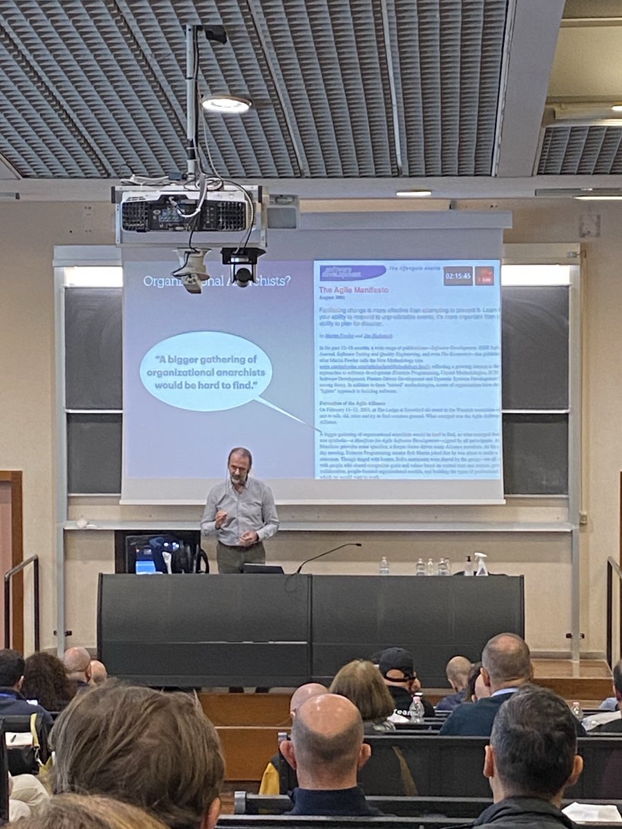 dcecchinelli's tweet photo. Agile da fastidio allo status quo!! ⁦@andreaprovaglio⁩  #iad24 https://t.co/5jVr7OVZBn