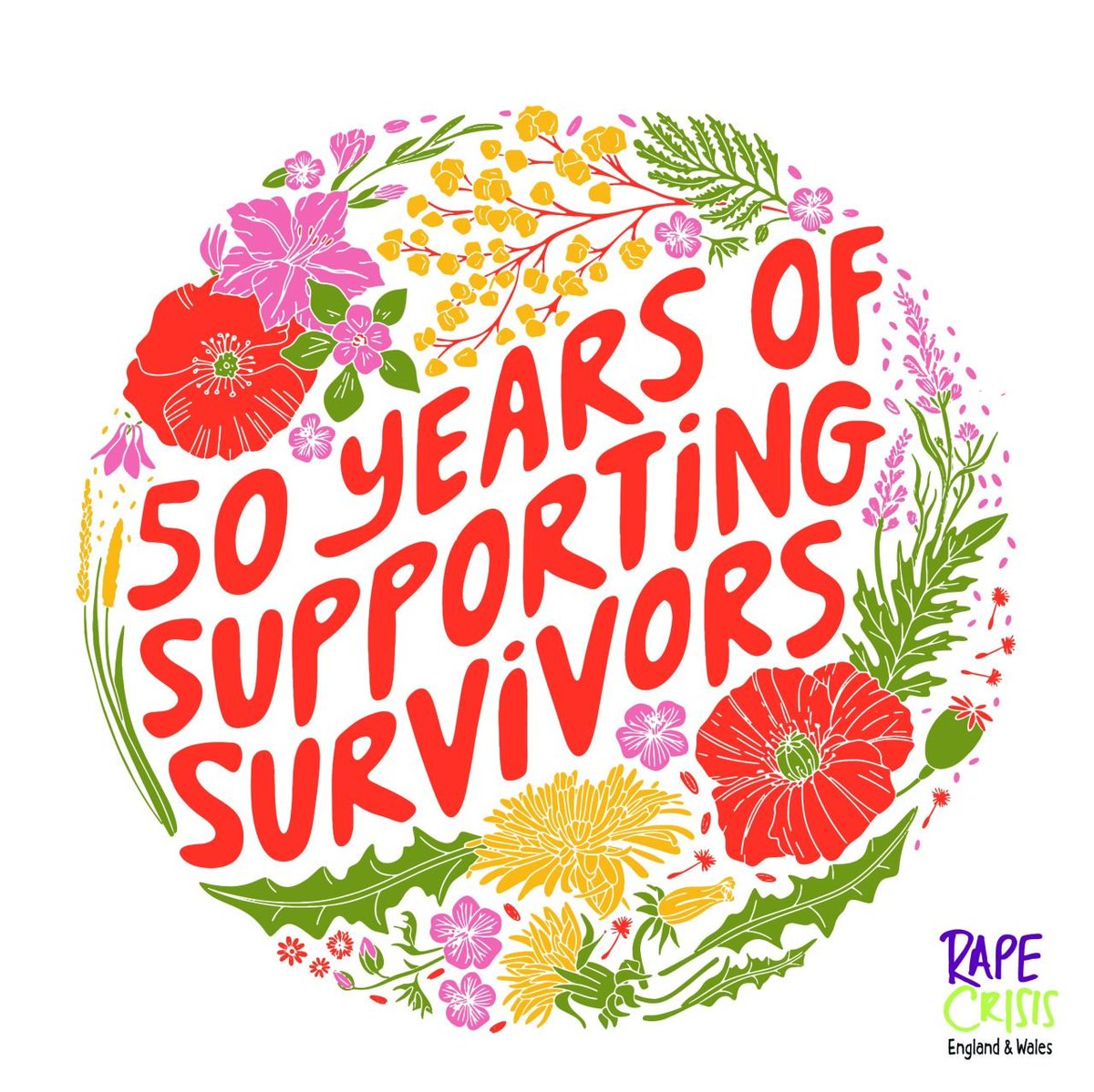VeraBaird's tweet photo. 50th anniversary of the wonderful Rape Crisis England and Wales. Congratulations!! https://t.co/OKqRnCQtAk