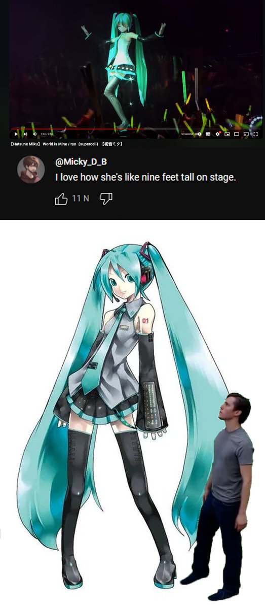 WeirdoRoboto's tweet photo. she won't hurt you #miku https://t.co/851TFjikR4