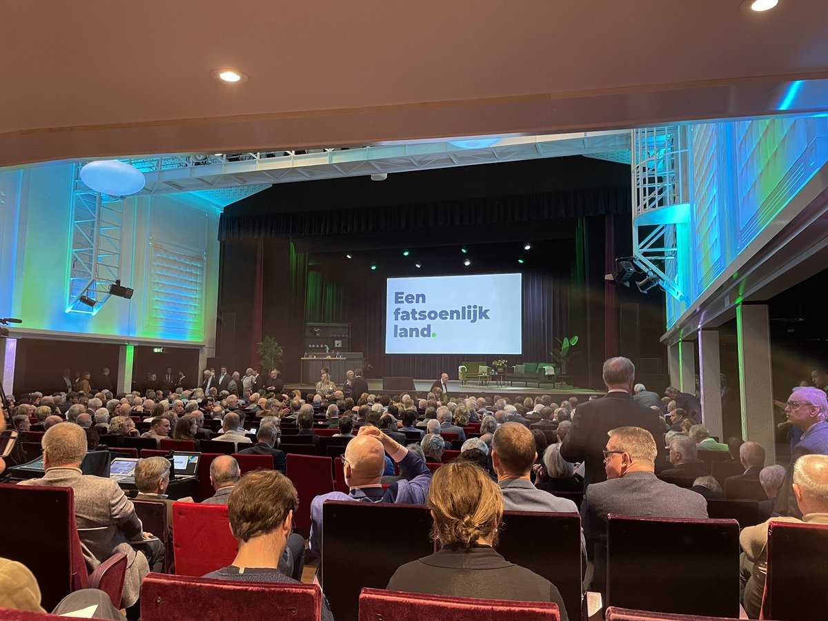 Partijcongres CDA, mooie bijeenkomst met veel CDA leden!