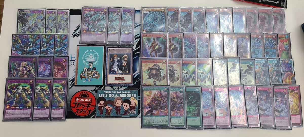 BA_onahamaTA's tweet image. 「 #コヤッキースタジオ 、#コヤミナティ 、#MATTSHOW 、 #VラッシュTV 、チャンネル登録してネ♡」
おめでとうございます🎉🎉

#トレカエース小名浜
#ラッシュデュエル