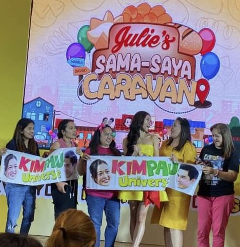 CherylGrene1's tweet photo. Share ko ba chika namin ni Kim? 

KIM OnJULIES CARAVAN

KIMPAU NewBLESSINGsCOMING

#SamaSayaCaravan
#MyLoveWillMakeYouDisappear 
#KimPau #PauloAvelino #KimChiu https://t.co/lMVpnFsjWj