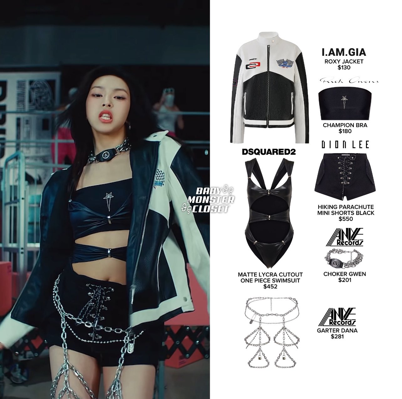 BABYMONSTER LIMITED SIGNATURE JACKET