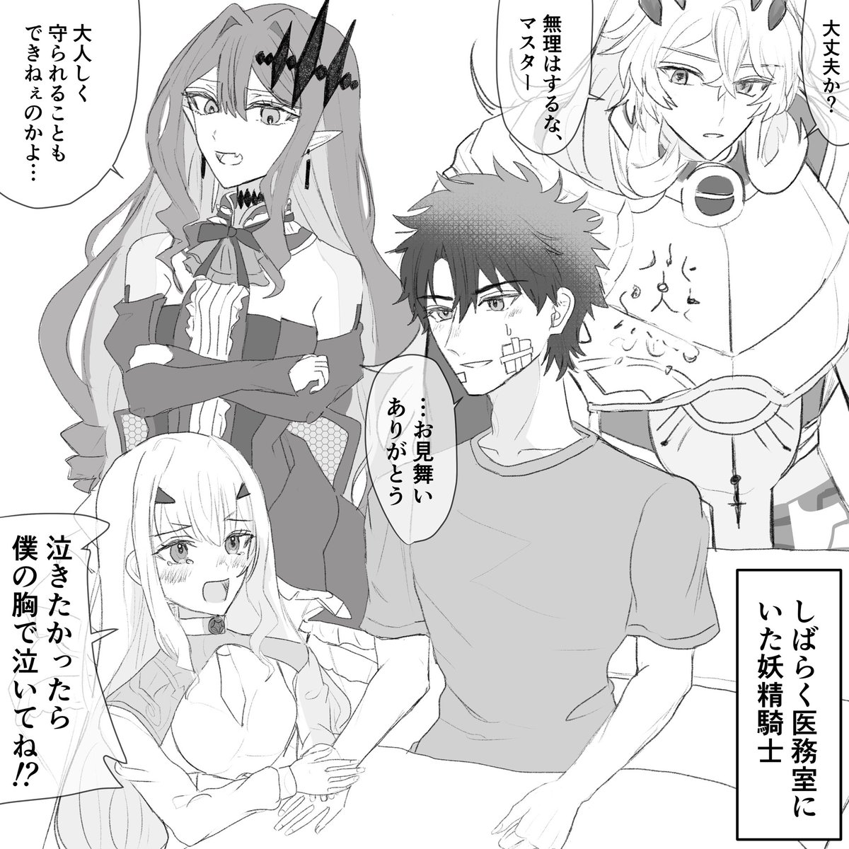 FGO      妖精騎士とマスター 