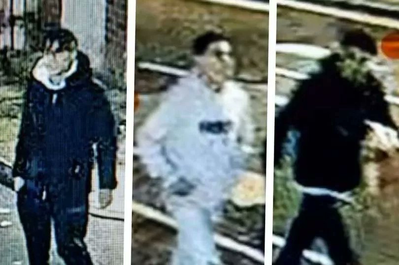 ActivePatriotUK's tweet photo. CCTV images released of THREE MEN after GIRL, 14, RAPED, Harehills, LEEDS

Detectives at West Yorkshire Police are appealing for information and believe the individuals pictured may be able to help their investigation

A 14-year-old girl has been raped in Leeds, prompting a police investigation to identify those responsible. Officers in West Yorkshire police have said that the child was attacked in the early hours of Wednesday November 6 in a ginnel off Chatsworth Road, Harehills, close to the junction with Sandhurst Avenue

Police are now appealing for information to locate the attacker. Detectives have released CCTV images of three males they would like to identify

Officers investigating the case have urged anyone with information that might help to come forward. West Yorkshire Police also confirmed that the girl is currently being supported by specialist officers

In a statement, a spokesperson for West Yorkshire Police said: "Officers from Leeds District Safeguarding Unit are continuing to support the victim and carry out enquiries into the incident. While it is appreciated that the images of the three suspects are low quality, it is hoped someone may recognise the males as a group who were in the area around the time"

Anyone with any information that could assist the investigation is asked to contact Leeds District Safeguarding Unit via 101 quoting crime reference 13240604436 or online