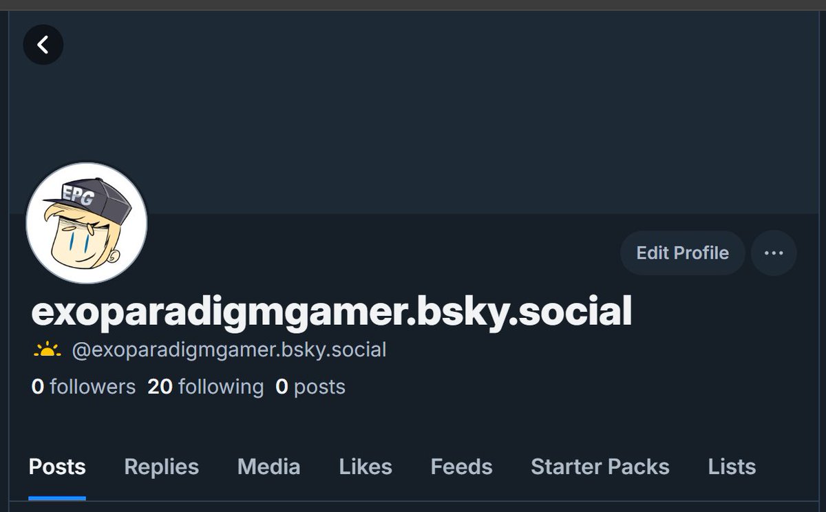 I'm still in the process of setting it up, but I have made an account on the other place.

I've tried to follow all my friends and associates on there. If I haven't yet, go ahead and follow me and I'll follow you back.