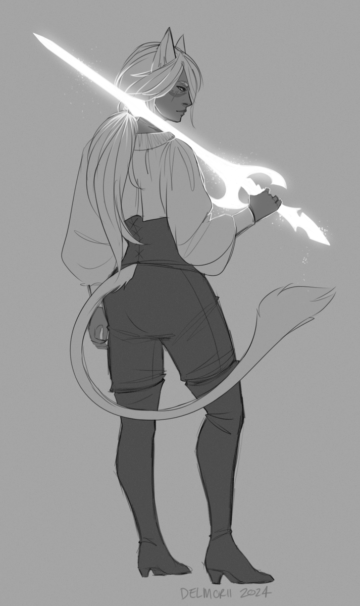 Lucea Eldrin, Director of BFI #FFXIV #ffxivart