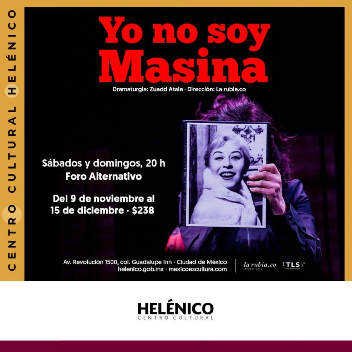 lemonmexico's tweet photo. 🚨 Gana un pase doble para mañana a las 8:00 pm; RT y ❤️ comenta tu nombre completo, dirección y alcaldía del recinto, nombre del dramaturgo y del director.
¡Suerte! Recuerda agregar un GIF de teatro. 🎫🍿 #Lemon12 #YoNoSoyMasina https://t.co/20fzruzBb3