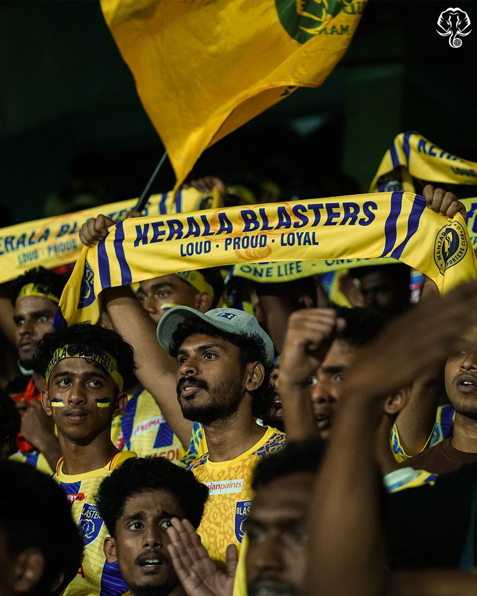 KeralaBlasters's tweet image. Your cheers, your chants, your belief, it means everything. other night we may have stumbled, but we’ll come back stronger! 🙌💛

#KBFCHFC #KBFC #KeralaBlasters