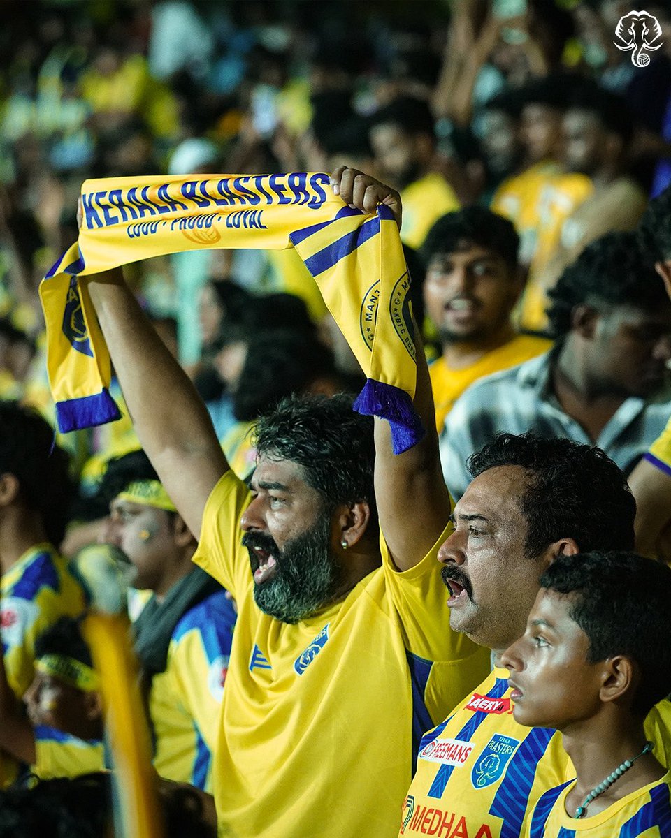 KeralaBlasters's tweet image. Your cheers, your chants, your belief, it means everything. other night we may have stumbled, but we’ll come back stronger! 🙌💛

#KBFCHFC #KBFC #KeralaBlasters