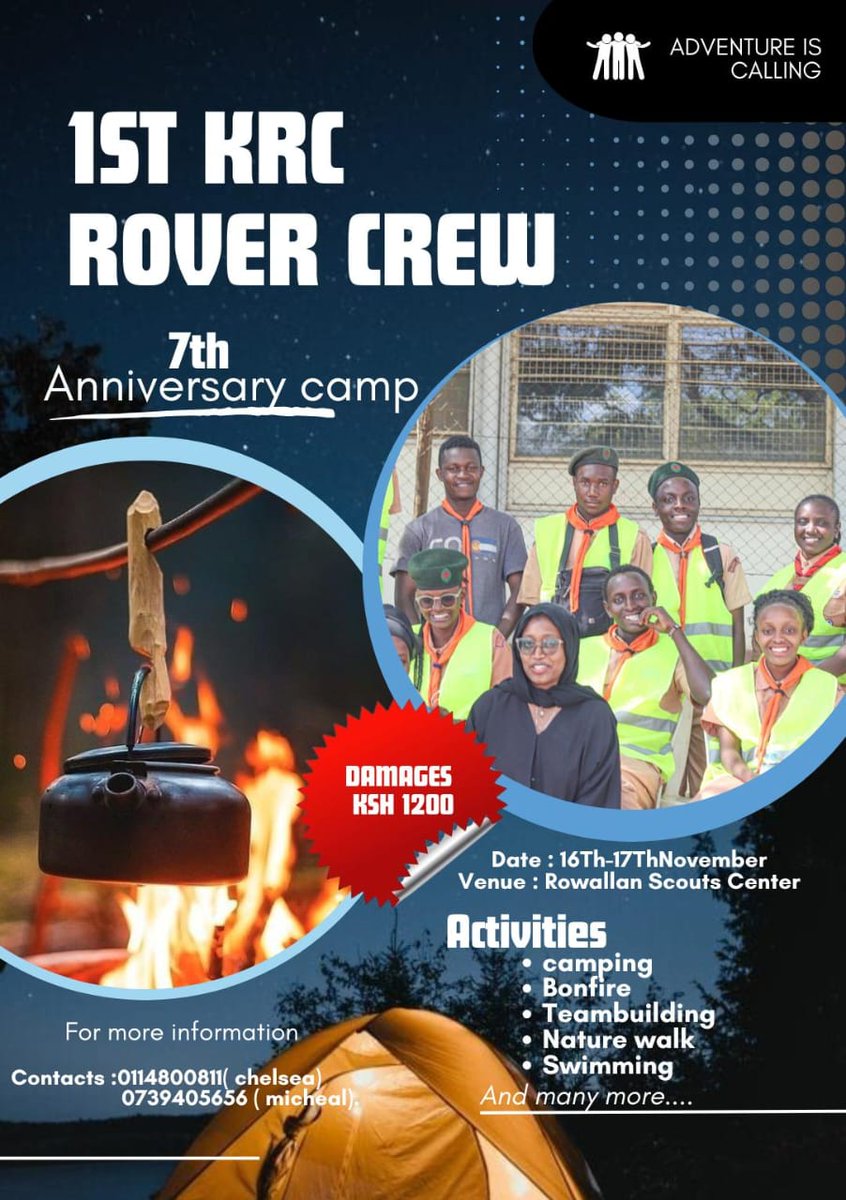 1st_rover's tweet photo. Mtakua wapi tuende sherehe?🥳

Come join us in a night (and morning too😅) of celebrations of 1st KRC's 7 years of existence! We'll be reflecting on our achievements and non-achievements so far. 

"Hatutaki kusema mengi itakua sherehe kubwa sana. Thank you very important!" https://t.co/nJAjFd9Eyi
