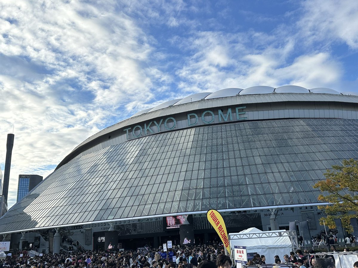 mmm___desu's tweet photo. 東京ドーム❕ https://t.co/uMQyr7K8pF