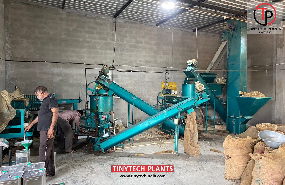 tinytechindia's tweet photo. 6~7 TPD Automatic Groundnut 🥜 Oil Mill Plant.
. 
. 
#tinytechplants
#tinytechoilexpeller
#india
#oilexpeller
#oilmills
#groundnutoilmillplant https://t.co/E2d076RYtY