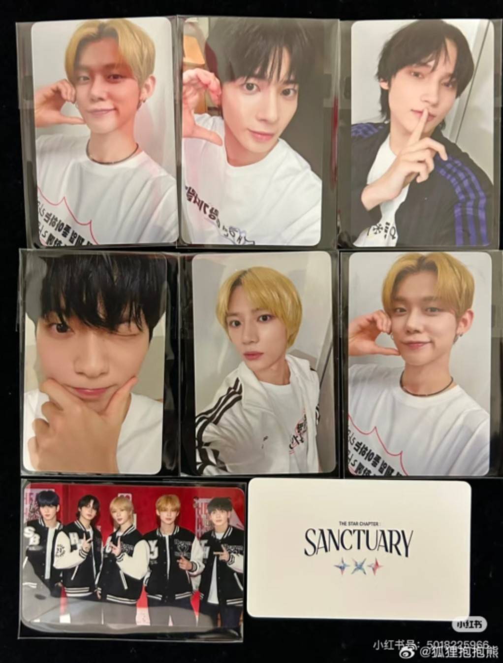 TXT SANCTUARY ボムギュ Oliveyoung・kakao トレカ TXT THE STAR CHAPTER SANCTUARY weverse Japan Limited POB