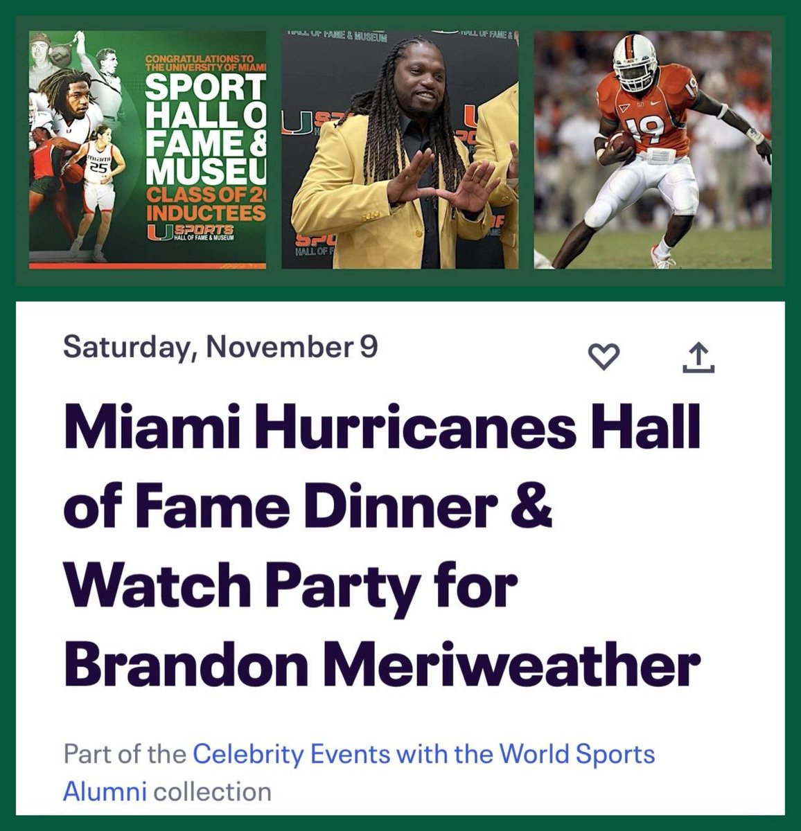 CANES family. Pull up today and meet me Nov 9 from 12pm-3pm at Papa Lozzi Italia in Orlando. 407-440-2099

You can also bring toys for my Christmas Kids Toy Drive event.