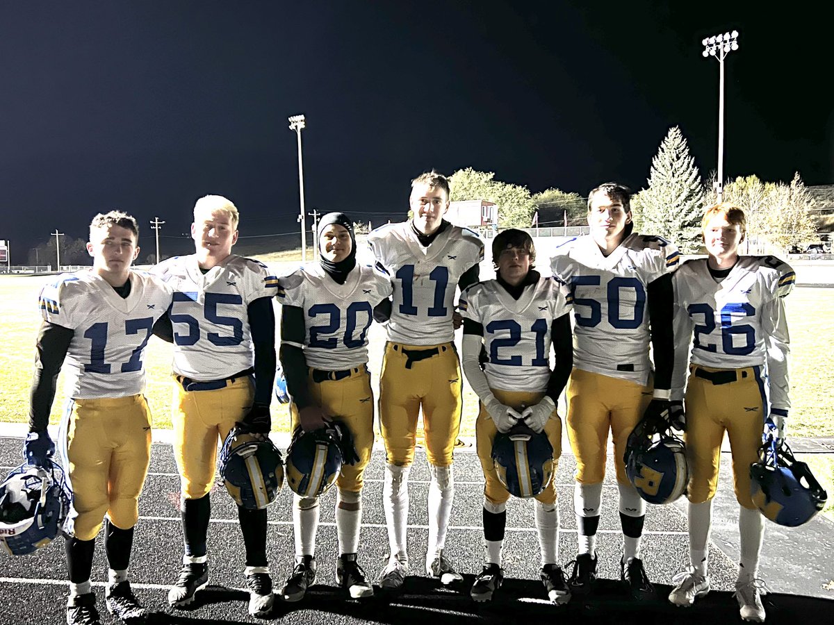 Our high school football team battled in the State Quarterfinals but ultimately fell 28-14 at West Side. The Bulldogs finished at 7-3, our most successful season in many years! Congratulations Bulldogs - you have made us proud!
#WeAreRirie #idpreps