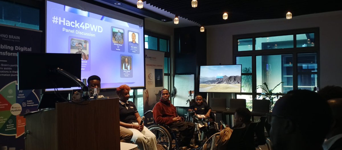 jkkatende's tweet photo. Thrilled to attend the #Hack4PWD Hackathon by @uon_codingclub at the Microsoft ADC Centre. Kenya’s young talent at its best! 👏 Kudos to Gregory Opondi & team for the stellar organization, and thanks to @Technobrain for supporting the event. #Innovation #Inclusivity https://t.co/K07KU1eDPm