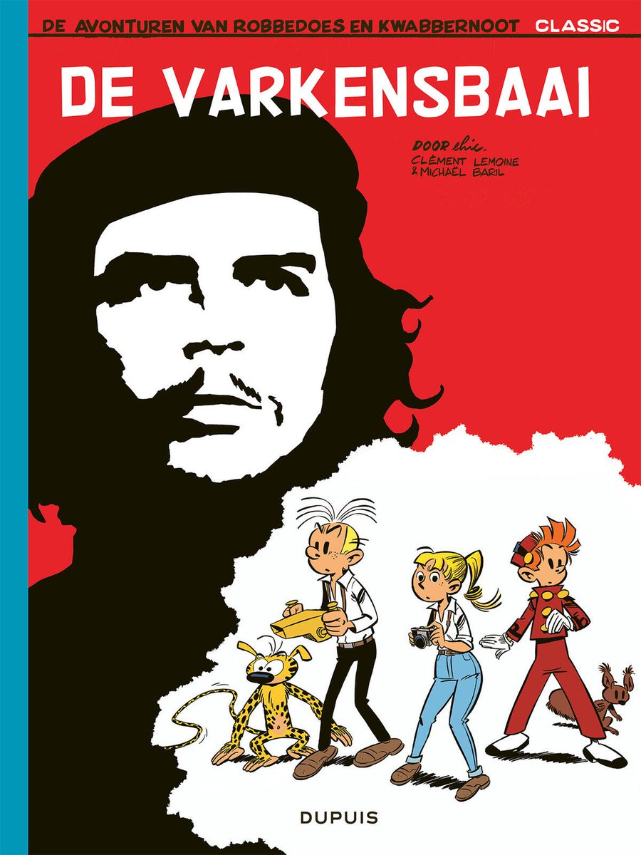 stripland_BENL's tweet photo. R&K #Classic - Deel 1 - De #Varkensbaai, verschijnt woensdag bij #Dupuis. Een woedende #FidelCastro! Geroddel, complotten, infiltratie door de #CIA. Zelfs #Robbedoes staat op het punt beschuldigd te worden van een moordaanslag. #CheGuevara #ElricDufau #SintMaarten #Wapenstilstand https://t.co/DnhwuDwIGQ