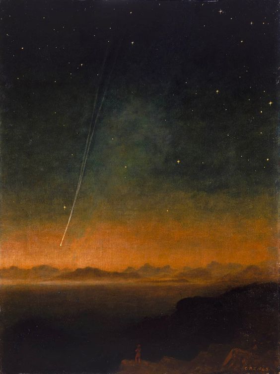 WilhelmGustloff's tweet image. The Great Comet of 1843
Charles Piazzi Smyth 
1819–1900