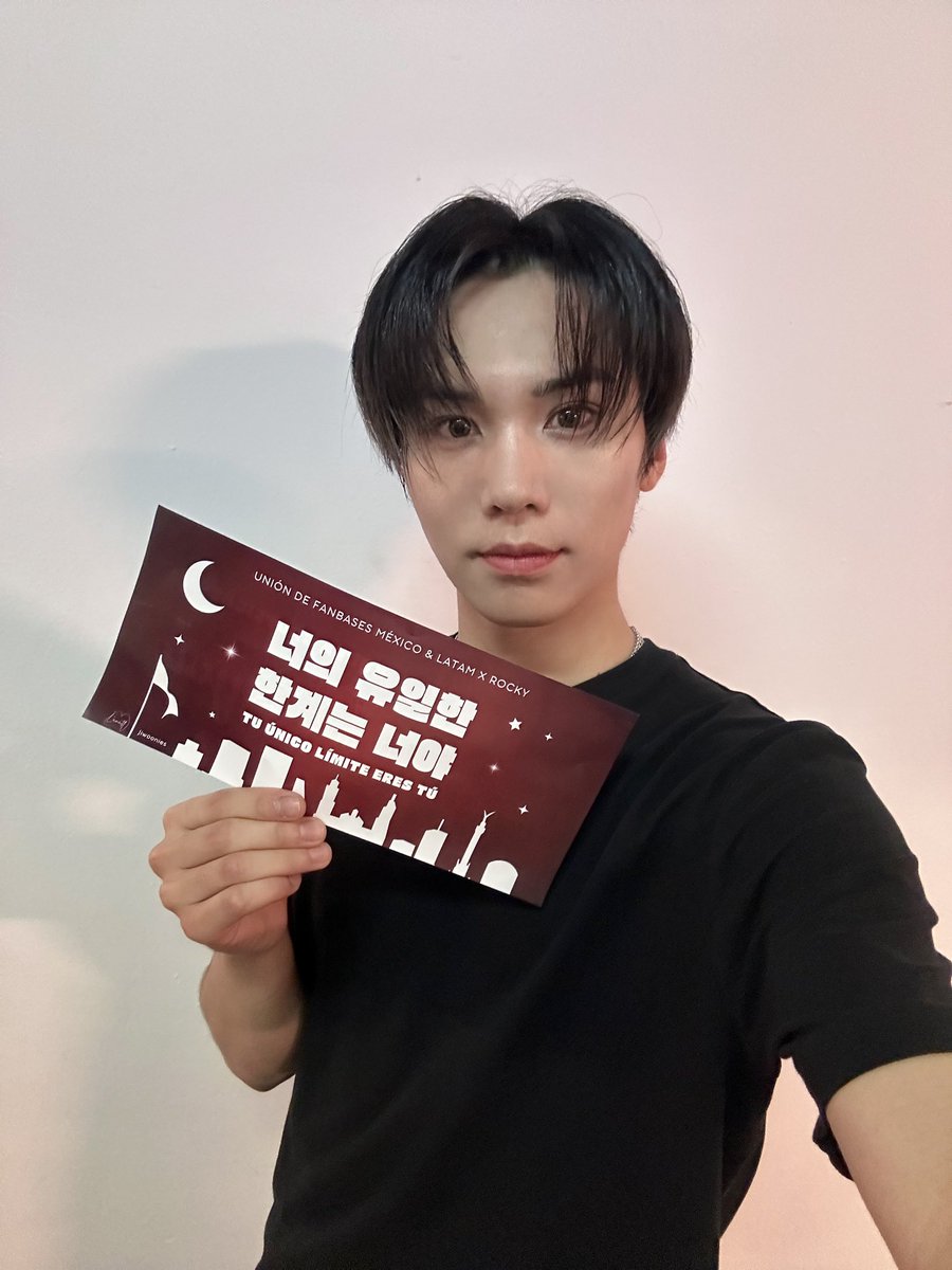wonijin_ent's tweet photo. [📸]
241108 KOREA SPOTLIGHT
IN MEXICO

라키는 계란 한 판 사면 29개밖에 없다면서요...?
라키에게 한계란 없으니까...⭐️

멕시코에서의
마지막 스케줄까지 종료‼️
끝까지 목 터져라 응원해준 하모
항상 고맙고 사랑합니다💕

#라키 #ROCKY https://t.co/Zad3hOlkXy
