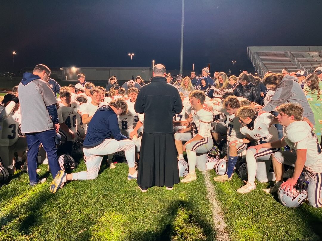 Our “Real Head Coach” Fr Summerlin is an ASSET to LCC!!!!!! #AMDG