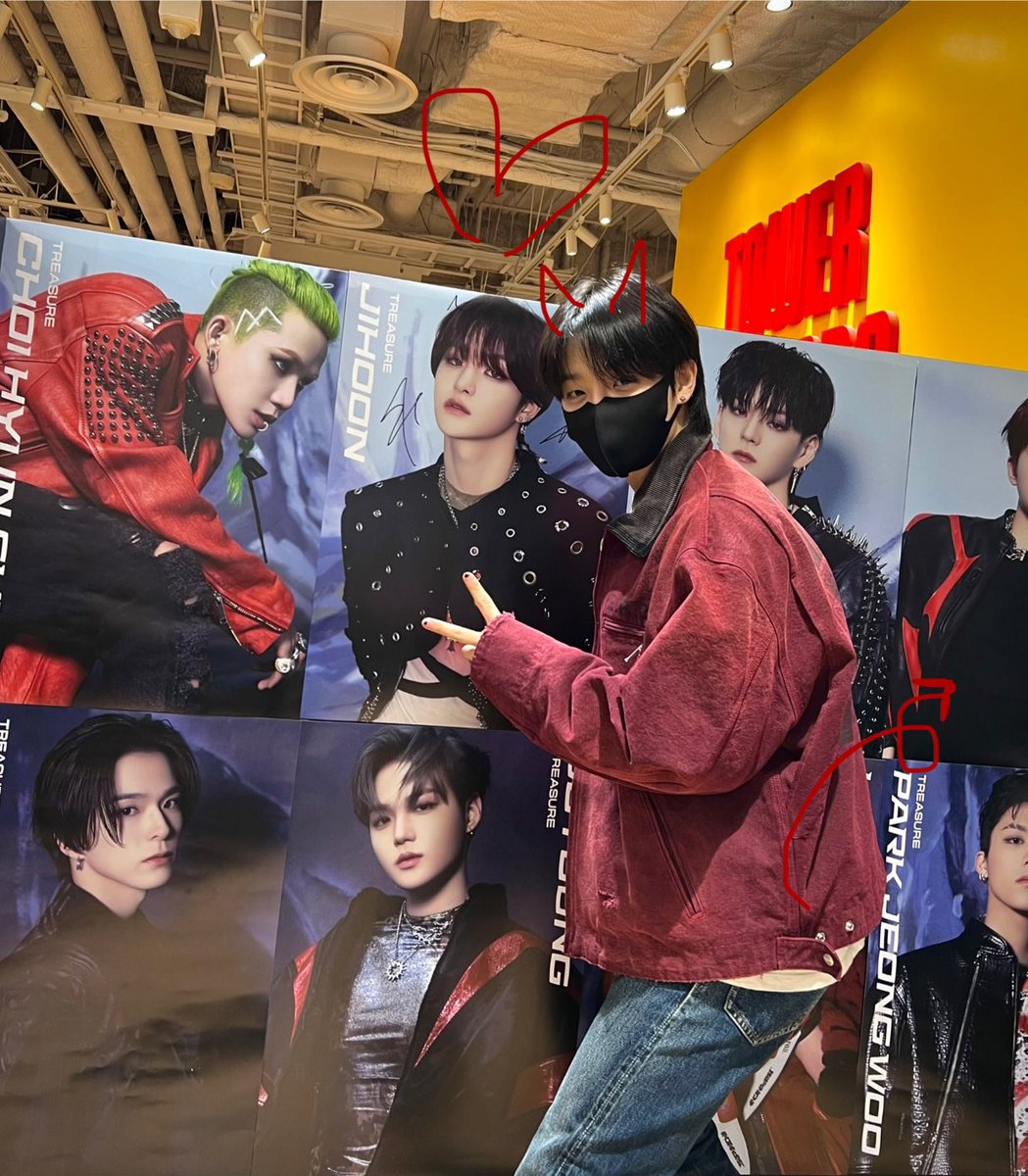 TREASURE 】 TREASUREの #ジフン さんにご来店いただきました❕ サイン