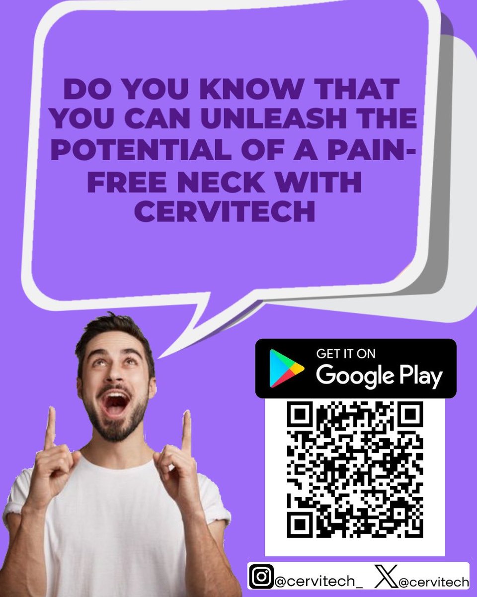 cervitech's tweet photo. #spinehealth. #poorposture #CerviTech #innovation #nevkpain https://t.co/JucIsvyiEK
