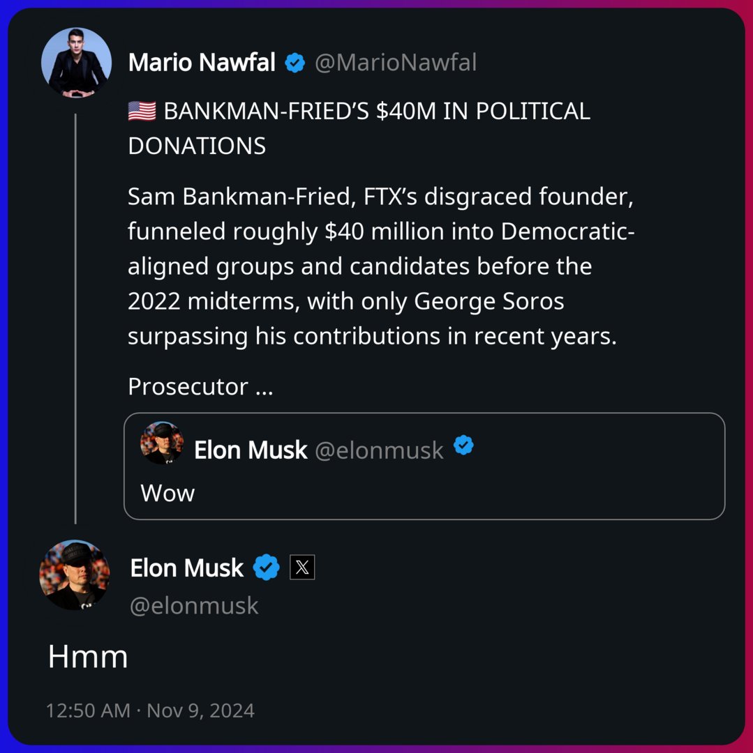 Elon Musk replied to Mario Nawfal https://t.co/eAvyGiZc6X