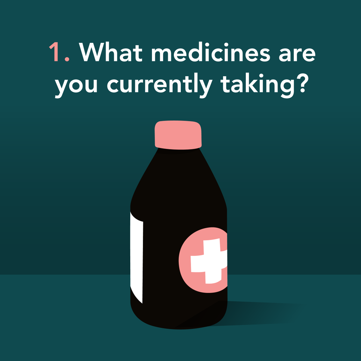 mophleb's tweet photo. Here are 5️⃣ questions healthcare professionals can ask patients to help #PreventSideEffects:
– Are you taking other medicines?
– Do you have underlying conditions?
– Do you have allergies?
– Are you taking supplements? https://t.co/DYoY5ZqqFJ