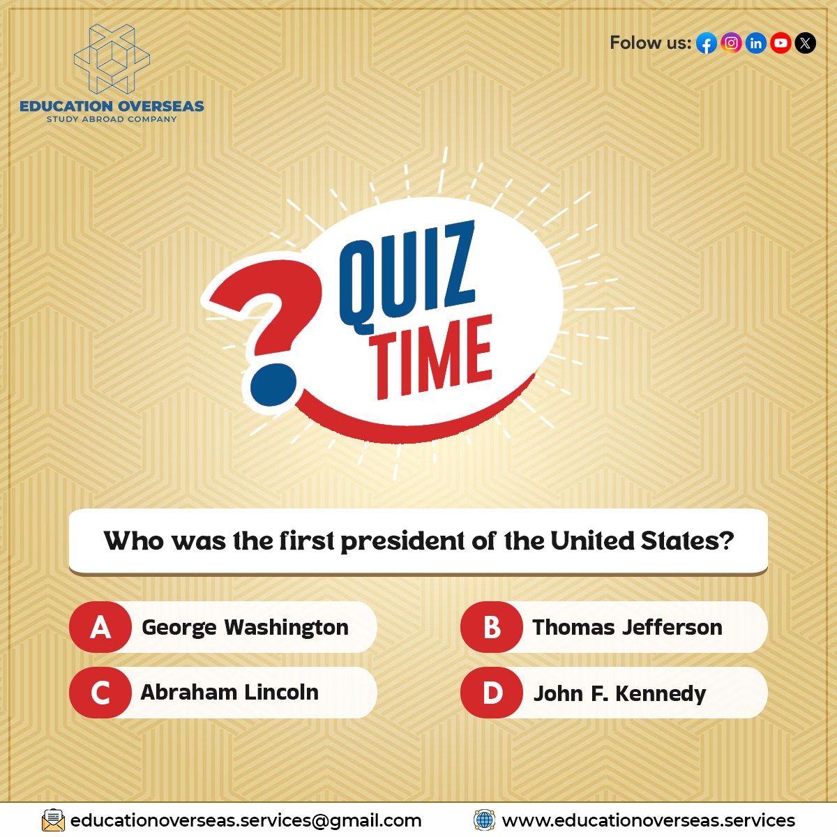 educationabraod's tweet photo. 📷 Answer our quiz now to win exciting prizes!
📷 Register now and don't miss out on this fantastic opportunity!
https://t.co/rIel23wtRz
#AberystwythMBA #AberystwythMBA #Management #FutureLeaders #CareerGrowth #Leadership #HigherEducation #educationservicesoverseas #studyinuk https://t.co/80upHyzXfB