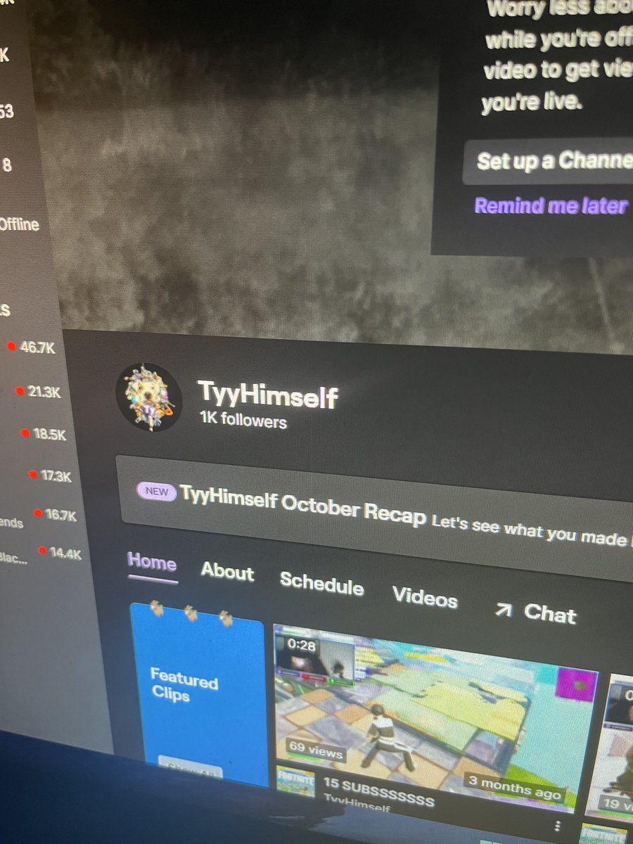 tyyhimself's tweet photo. Made this account now even a year ago and today we hit 1k😍 https://t.co/GoXrJqP0AJ