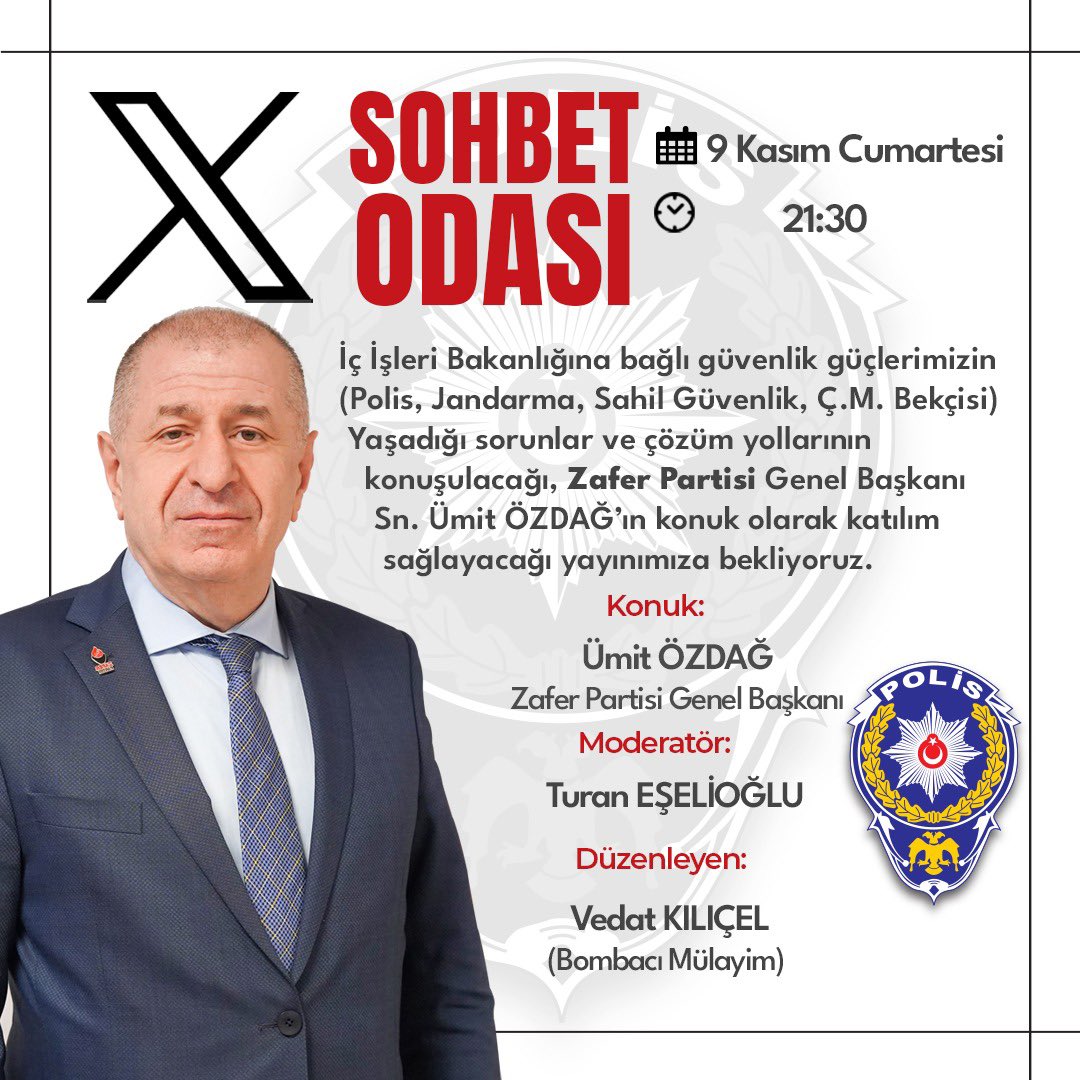 - POLİS 
- JANDARMA
- SAHİL GÜVENLİK
- Çarşı ve Mahalle Bekçisi

İç İşleri Bakanlığımıza bağlı 
Kahraman güvenlik güçlerimizin,
Özlük haklarından Emeklilik konularına,
Adli idari konularından sosyal yaşantılarına kadar,

- Yaşamış oldukları sorunları dile getirmek
- Çözüm